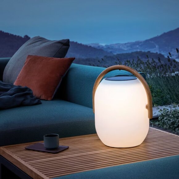 GLOSTER Outdoor Solar Lantern - Picture 2 of 4